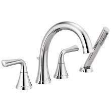 Delta Faucet T4733 - Kayra™ Roman Tub Trim with Hand Shower
