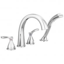 Delta Faucet T4777 - Stryke® Four Hole Roman Tub Trim