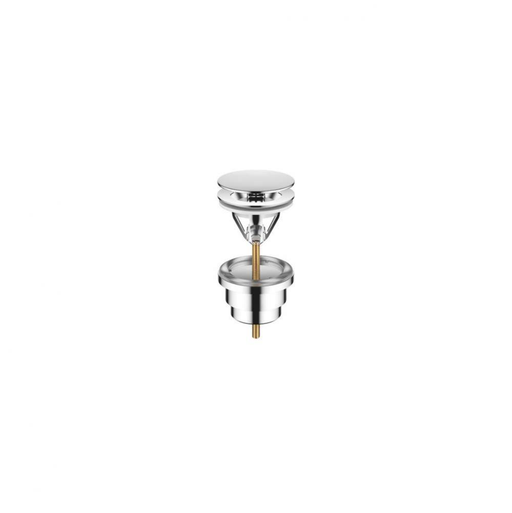 Drain , Umbrella Drain, Can Not Be Closed 1 1/4'' In White Matte
