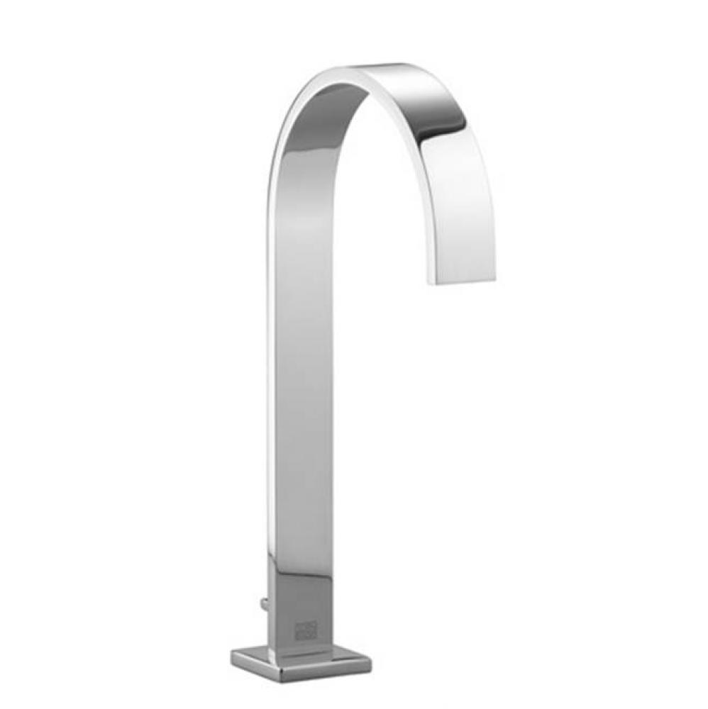 MEM Lavatory Spout, Deck-Mounted With Drain In Polished Chrome