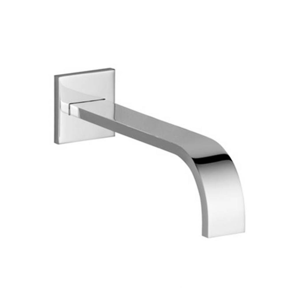 MEM Lavatory Spout, Wall-Mounted Without Drain In Polished Chrome