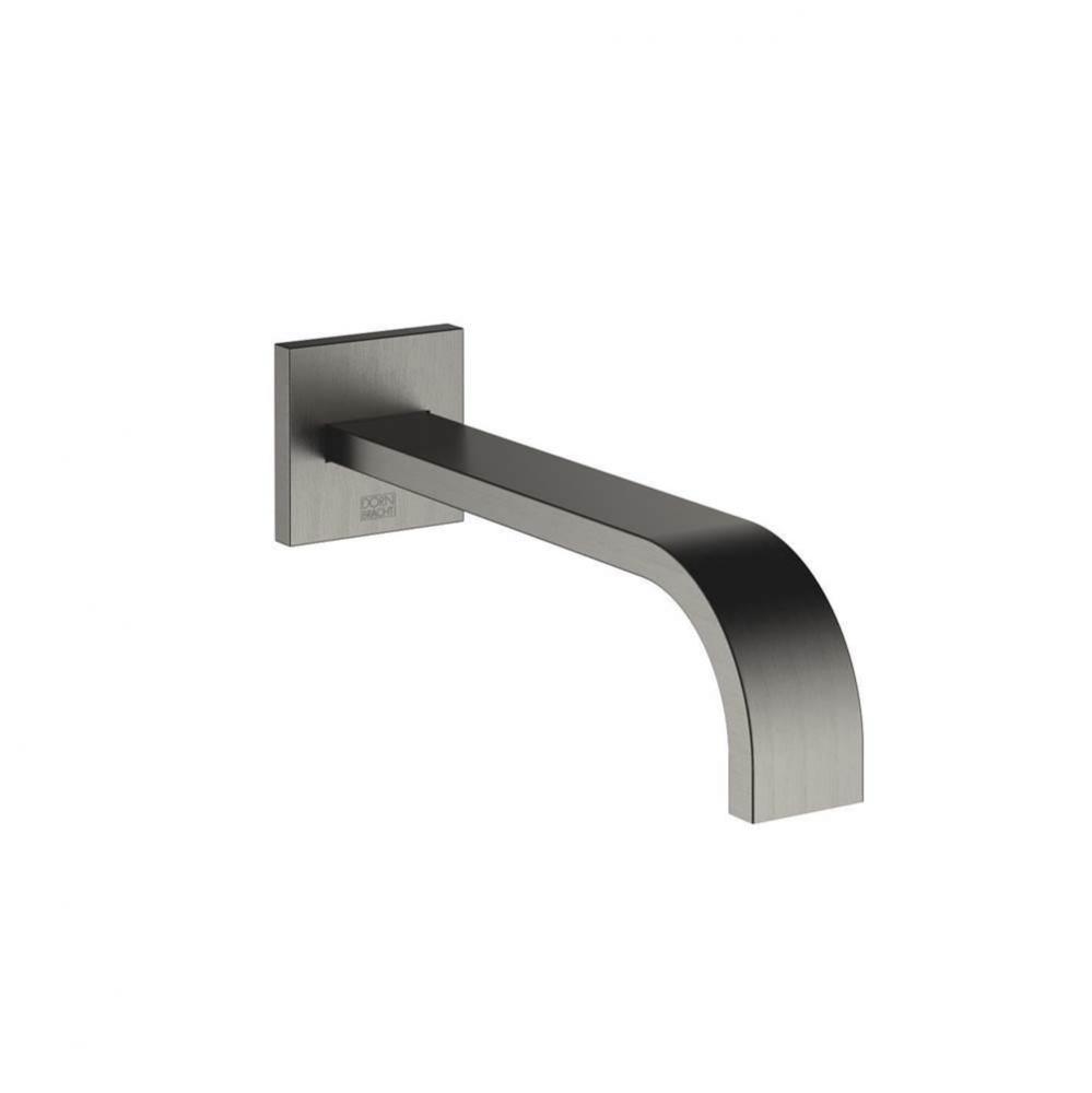 MEM Tub Spout For Wall-Mounted Installation In Dark Platinum Matte