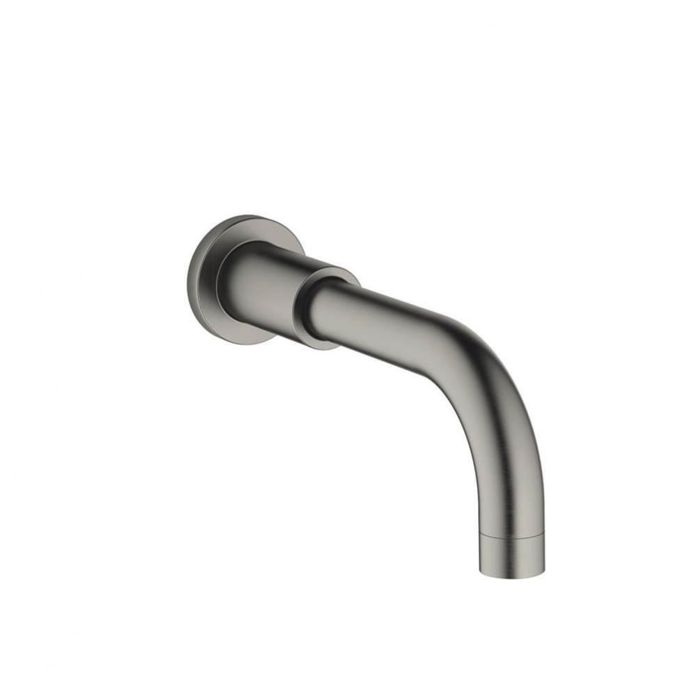 Tara Tub Spout For Wall-Mounted Installation In Dark Platinum Matte