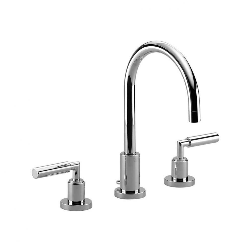 Three-hole lavatory mixer