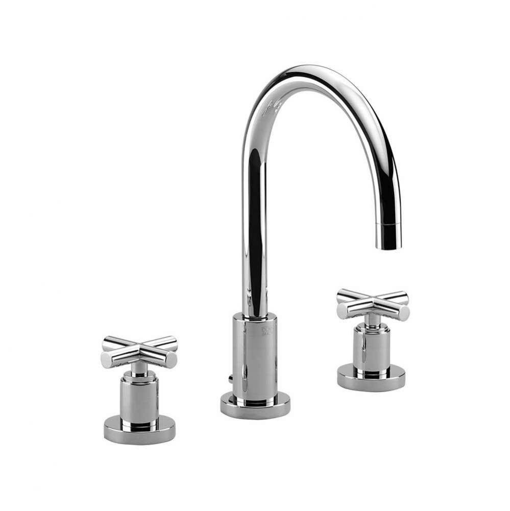 Three-Hole Lavatory Mixer With Drain