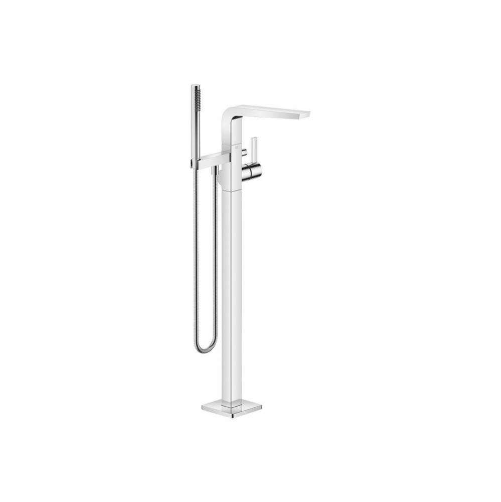 CL.1 Single-Lever Tub Mixer For Freestanding Installation With Hand Shower Set In Polished Chrome