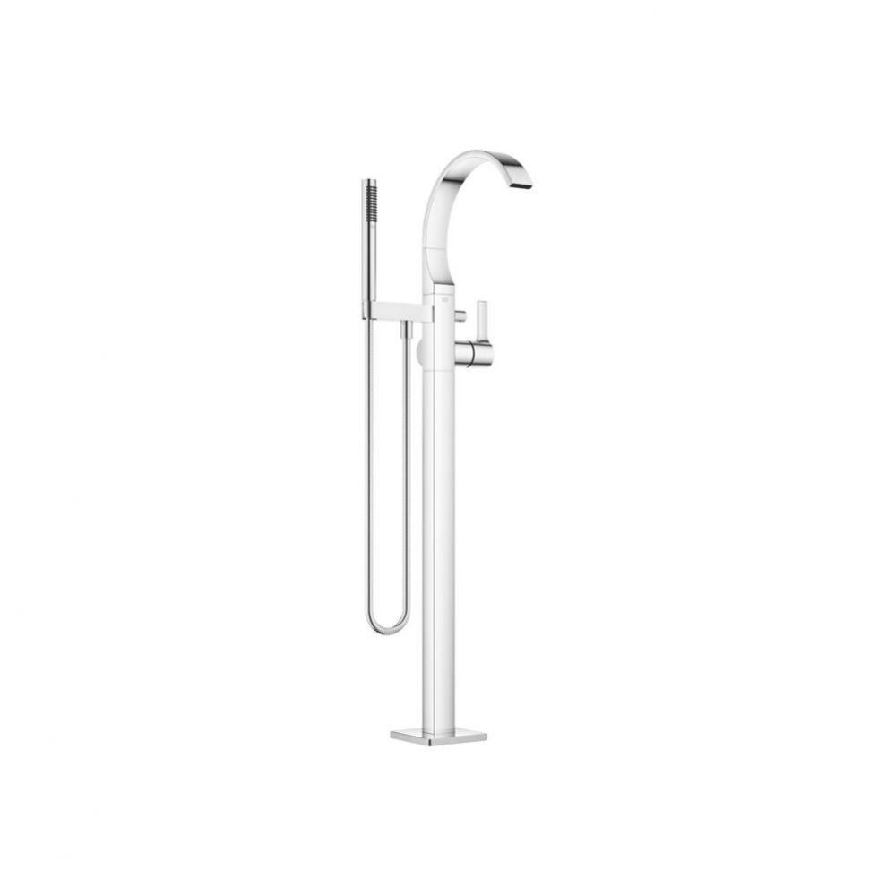 CYO Single-Lever Tub Mixer For Freestanding Installation With Hand Shower Set In Polished Chrome