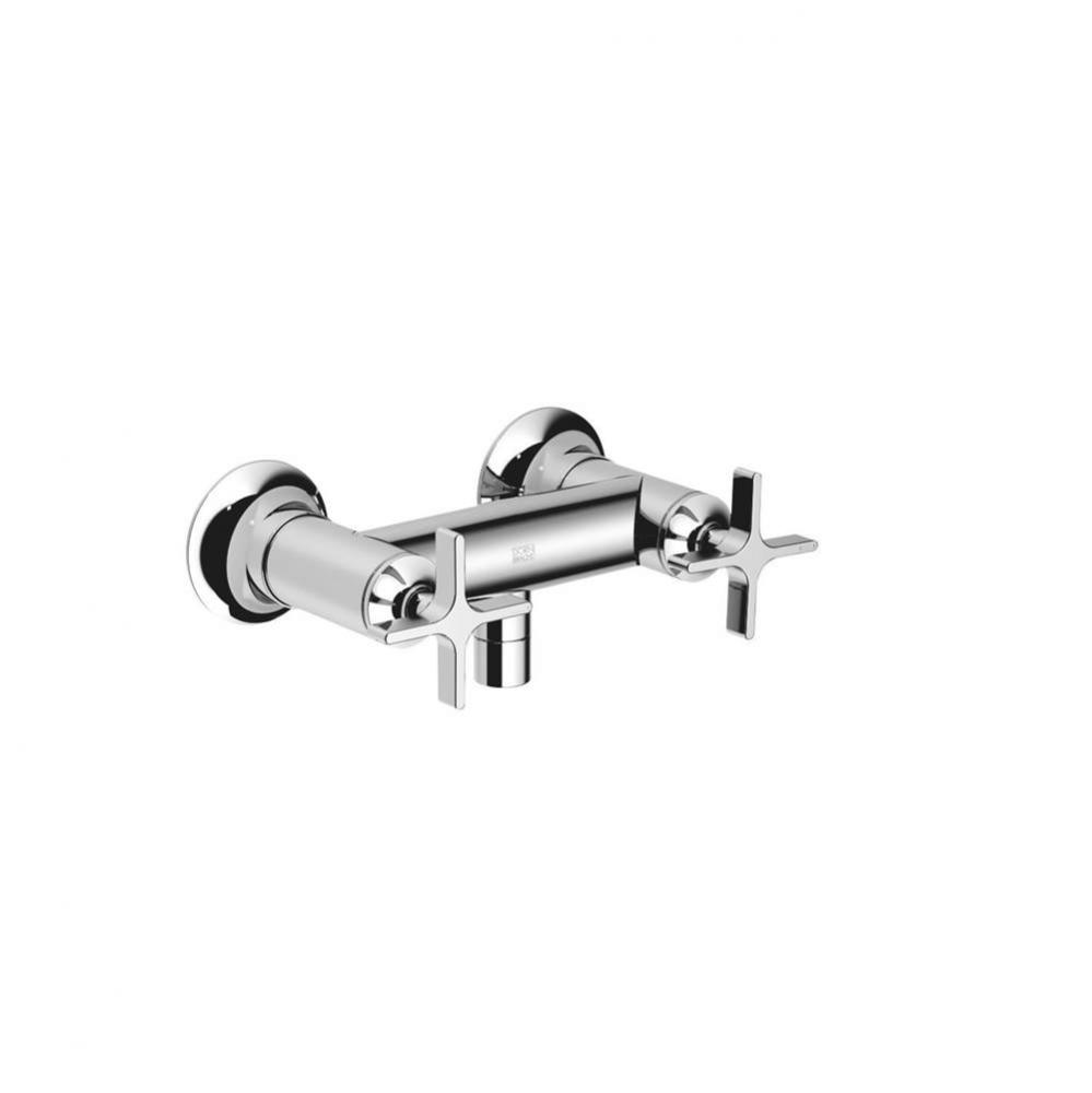 VAIA Shower Mixer For Wall-Mounted Installation In Polished Chrome