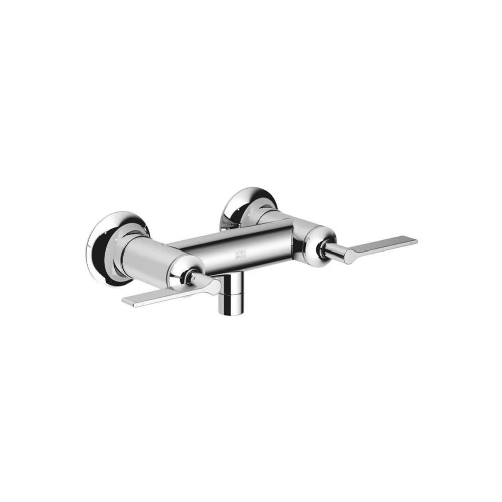VAIA Shower Mixer For Wall-Mounted Installation In Polished Chrome