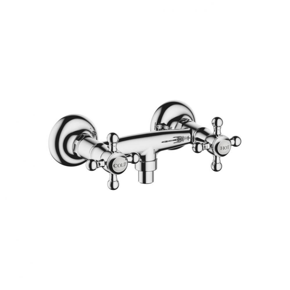 Madison Shower Mixer For Wall-Mounted Installation In Polished Chrome