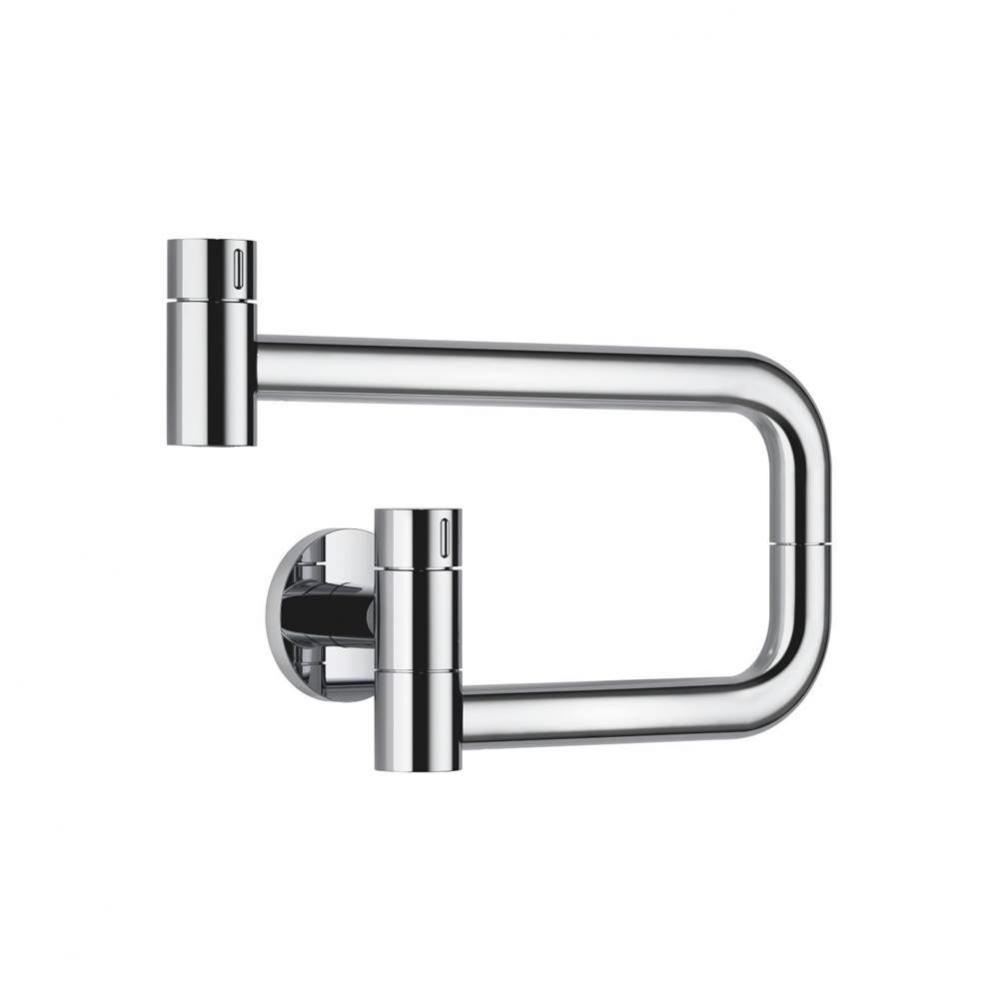 Tara Ultra Pot Filler Cold-Water Valve In Polished Chrome