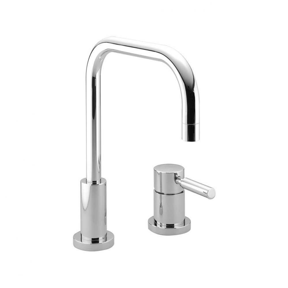 Meta.02 Two-Hole Mixer With Individual Rosettes In Polished Chrome