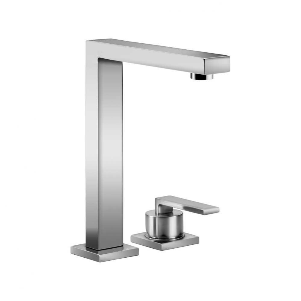 Lot Bar Tap Two-Hole Mixer With Individual Rosettes In Polished Chrome