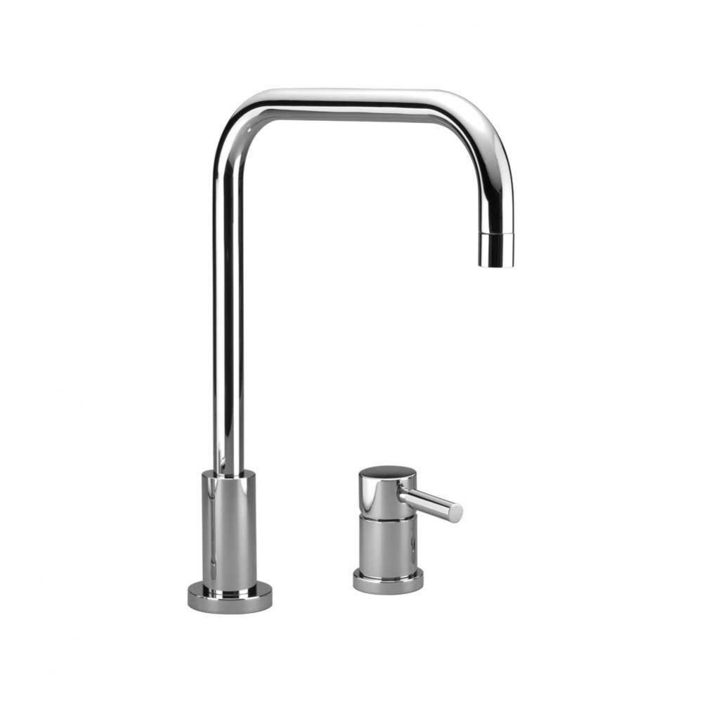 Meta.02 Two-Hole Mixer With Individual Rosettes In Polished Chrome