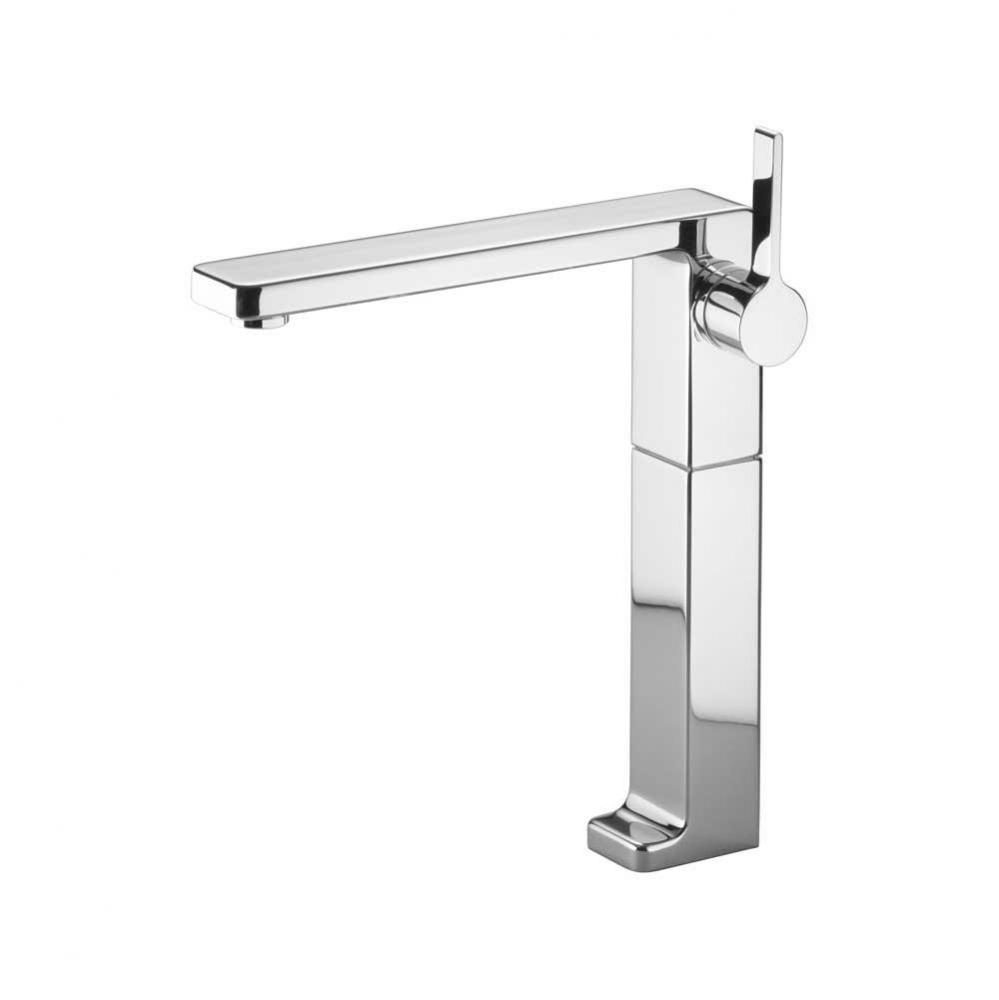 LULU Single-Lever Lavatory Mixer With Extended Shank Without Drain In Polished Chrome