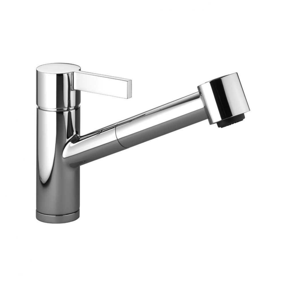 eno Single-Lever Mixer Pull-Out With Spray Function In Polished Chrome