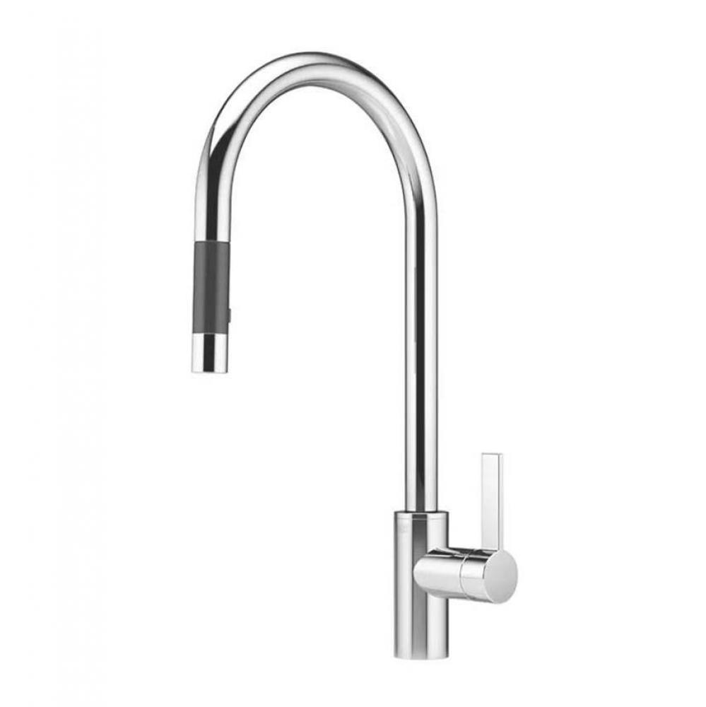Single-Lever Mixer Pull-Down With Spray Function