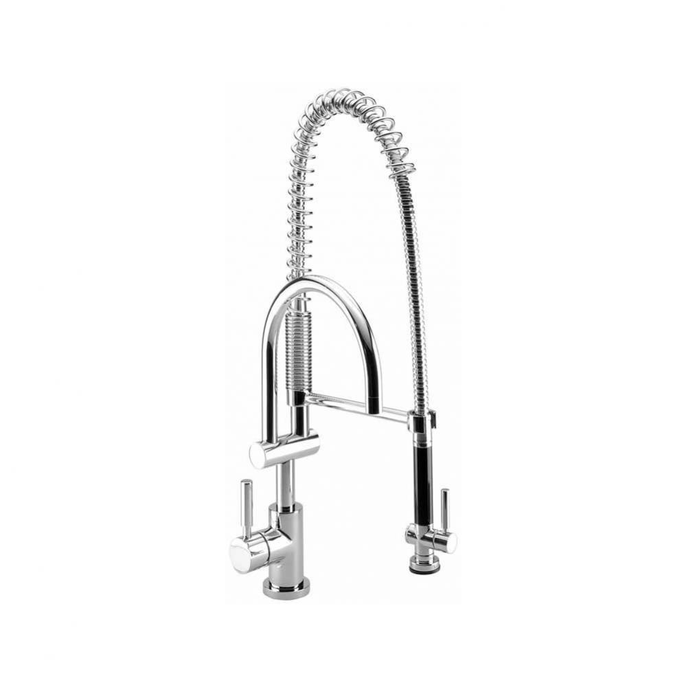 Tara Classic Profi Single-Lever Mixer With Lever On Left In Polished Chrome