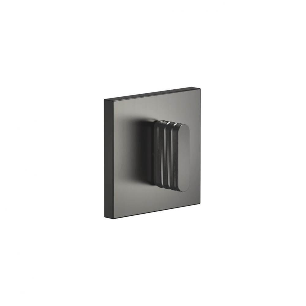 CL.1 Wall Mounted Two- And Three-Way Diverter Trim In Dark Platinum Matte