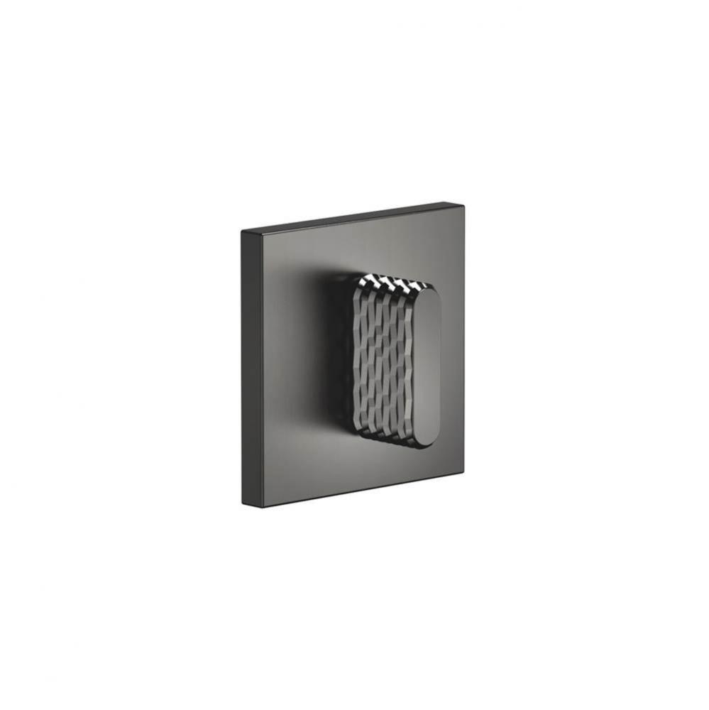 CL.1 Wall Mounted Two- And Three-Way Diverter Trim In Dark Platinum Matte