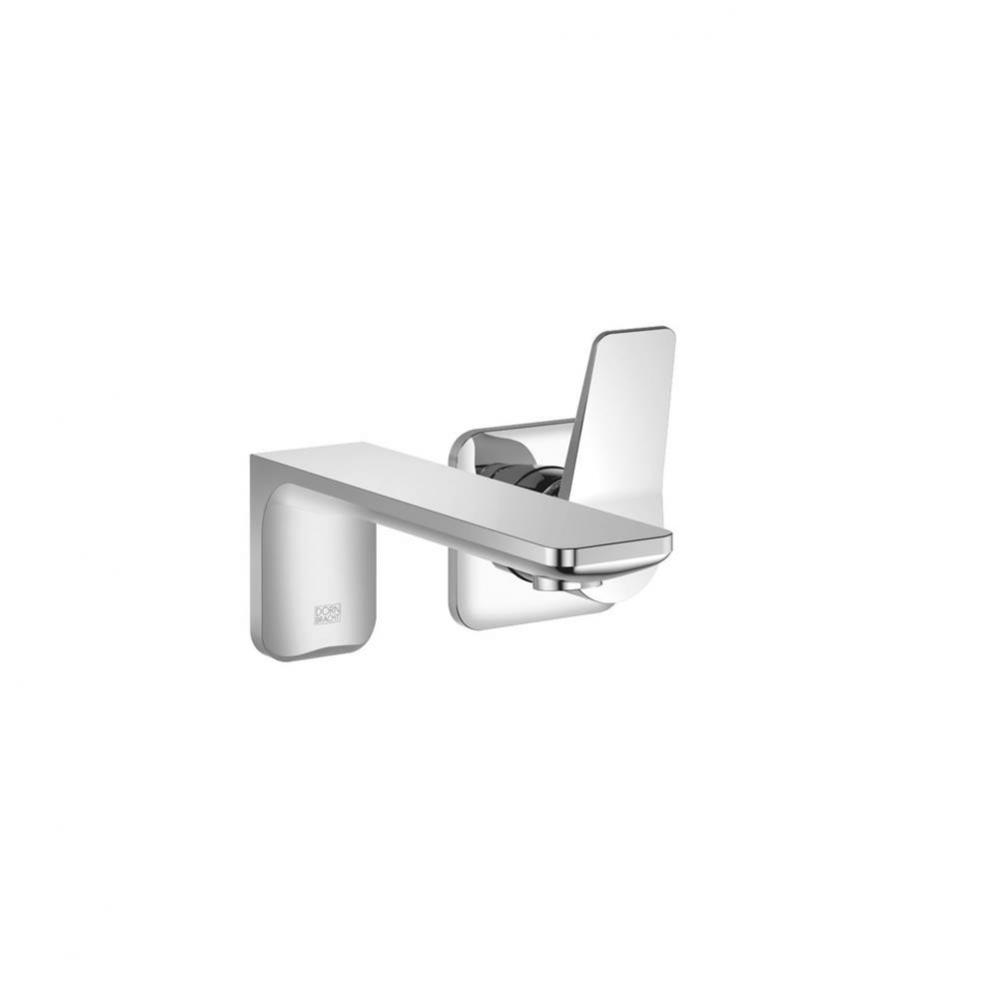 Lisse Wall-Mounted Single-Lever Mixer Without Drain In Polished Chrome