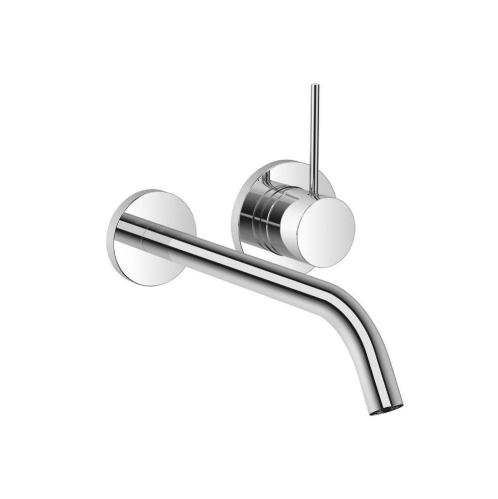 Meta Meta Slim Wall-Mounted Single-Lever Mixer Without Drain In Polished Chrome