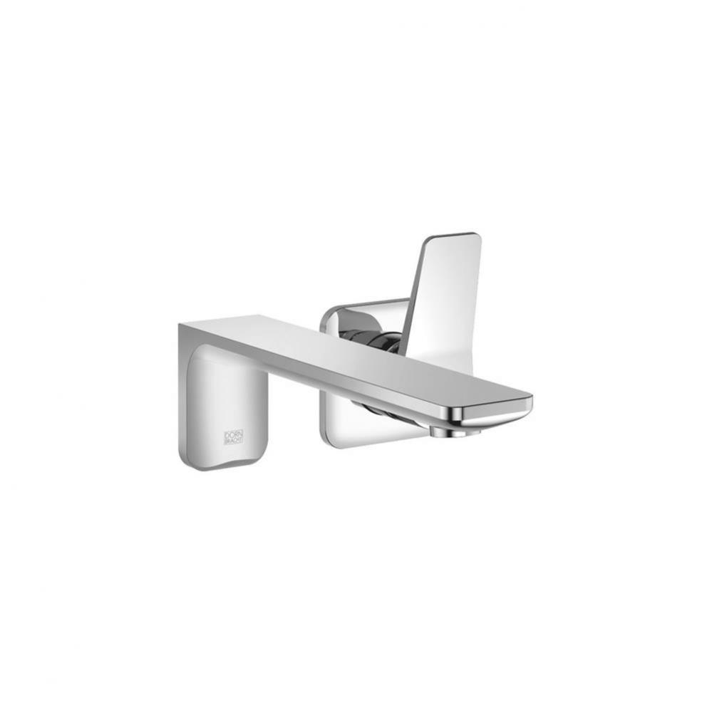 Lisse Wall-Mounted Single-Lever Mixer Without Drain In Polished Chrome