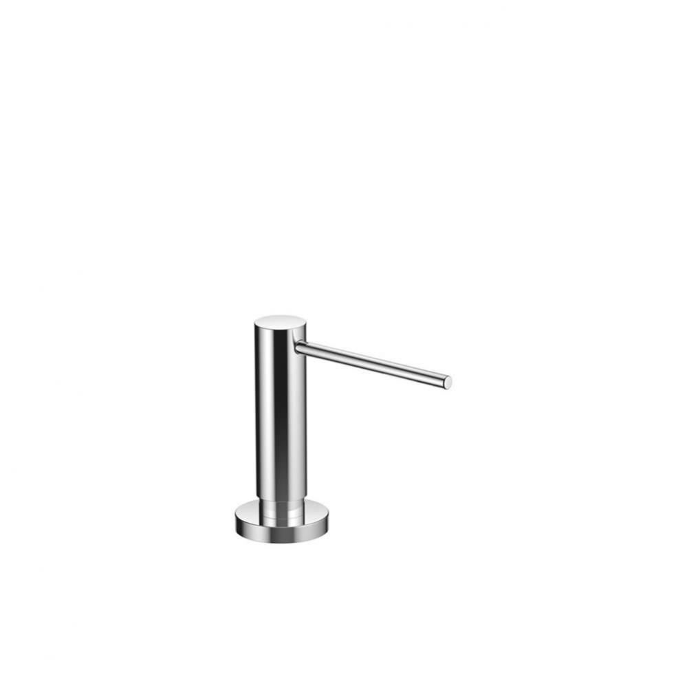 Soap Dispenser With Flange In Polished Chrome