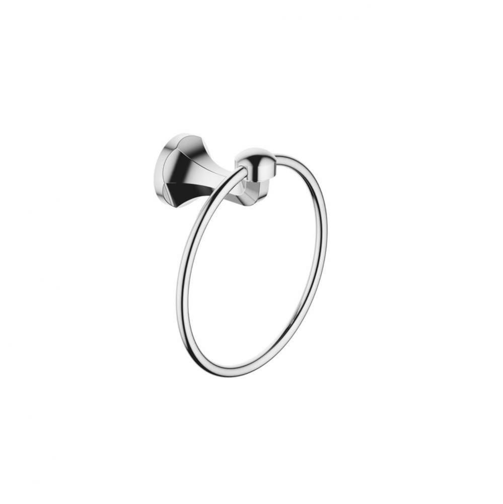 Madison Towel Ring Round In Polished Chrome