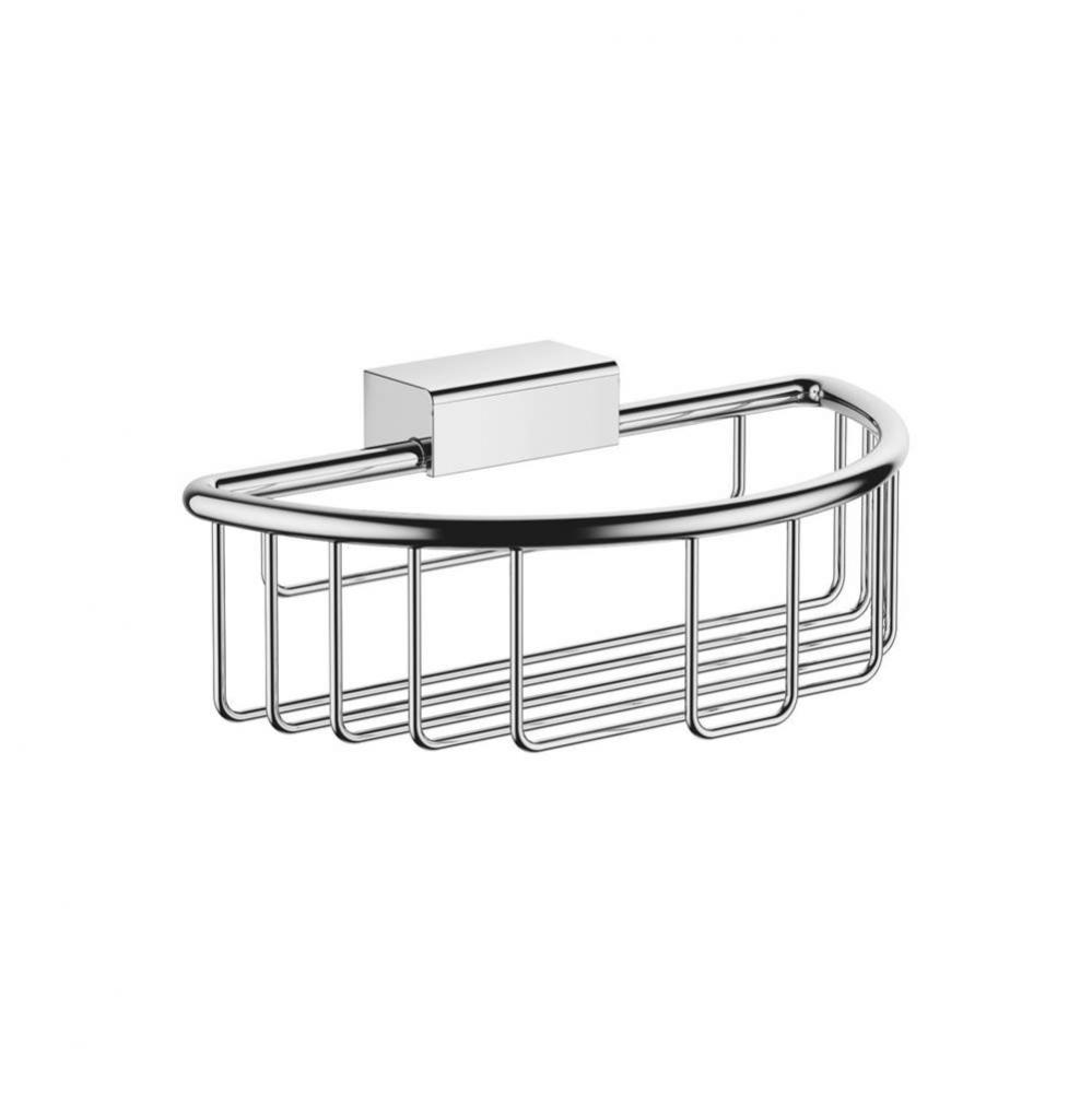 Madison Flair Shower Basket For Wall-Mounted Installation In Polished Chrome