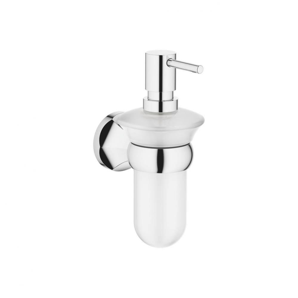 Madison Soap Dispenser Wall-Mounted In Polished Chrome
