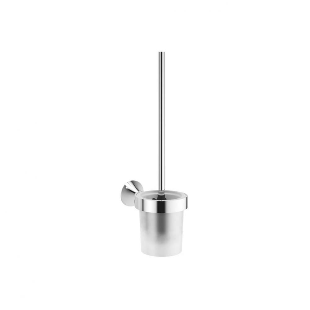 VAIA Toilet Brush Set Wall-Mounted In Polished Chrome