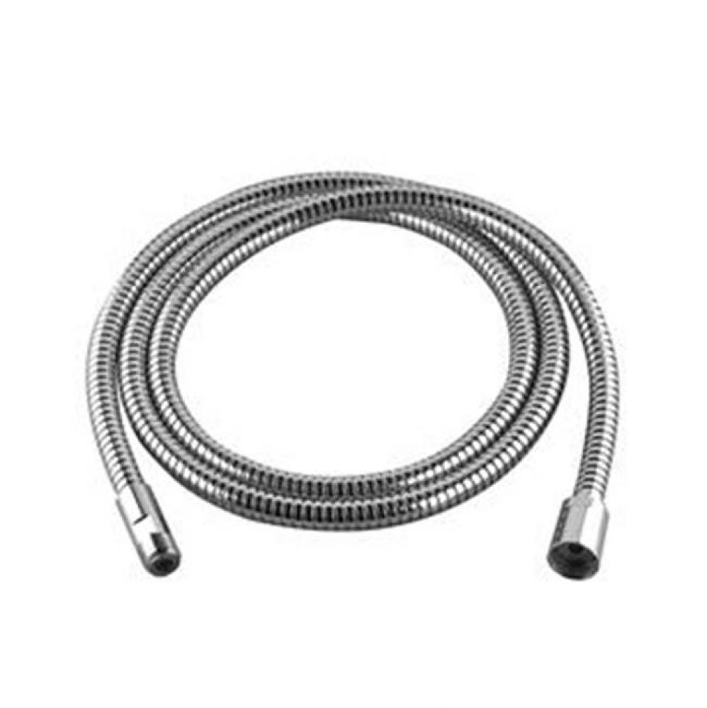 Metal Shower Hose 1/2'' X 3/8'' X 1750 Mm In White Matte