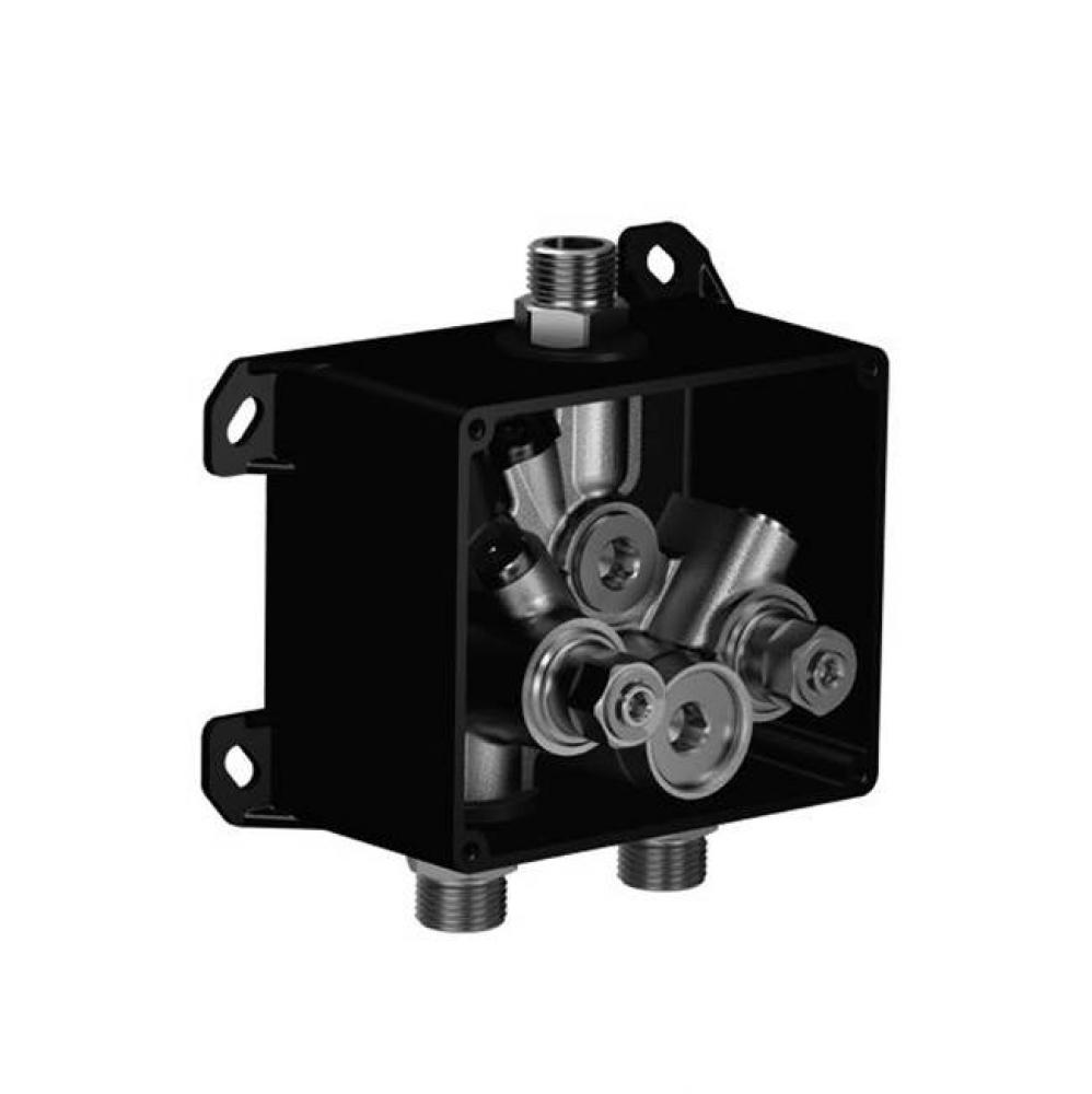 Eset Touchfree Lavatory Faucet With Temperature Adjustment For Deck-Mounted Installation