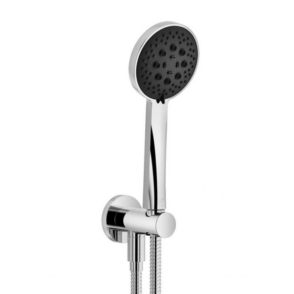 Hand Shower Set With Integrated Wall Bracket