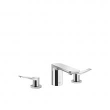 Dornbracht 20713845-000010 - Lisse Three-Hole Lavatory Mixer With Drain In Polished Chrome
