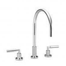 Dornbracht 20815882-000010 - Tara Three-Hole Mixer In Polished Chrome