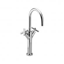 Dornbracht 22533892-000010 - Tara Single-Hole Lavatory Mixer With Extended Shank Without Drain In Polished Chrome