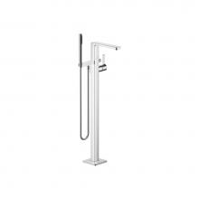 Dornbracht 25863710-00 - LULU Single-Lever Tub Mixer For Freestanding Installation With Hand Shower Set In Polished Chrome