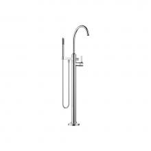 Dornbracht 25863809-00 - VAIA Single-Lever Tub Mixer For Freestanding Installation With Hand Shower Set In Polished Chrome