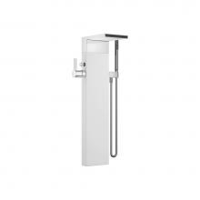 Dornbracht 25964979-000010 - Single-lever tub mixer with cascade spout for freestanding installation with hand shower set