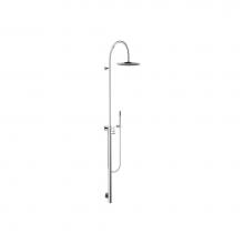 Dornbracht 26023661-000010 - Shower Riser With Shower Single-Lever Mixer For Wall-Mounted Installation With Rainhead And Hand S