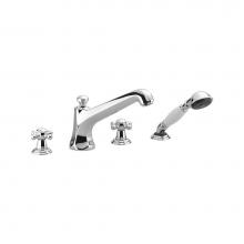Dornbracht 27502360-16 - Deck-Mounted Tub Mixer, With Hand Shower Set For Deck-Mounted Tub Installation