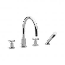 Dornbracht 27512892-16 - Deck-Mounted Tub Mixer, With Hand Shower Set For Deck-Mounted Tub Installation