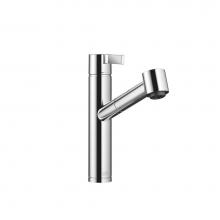 Dornbracht 33875760-990010 - Single-Lever Mixer Pull-Out With Spray Function In Dark Platinum M