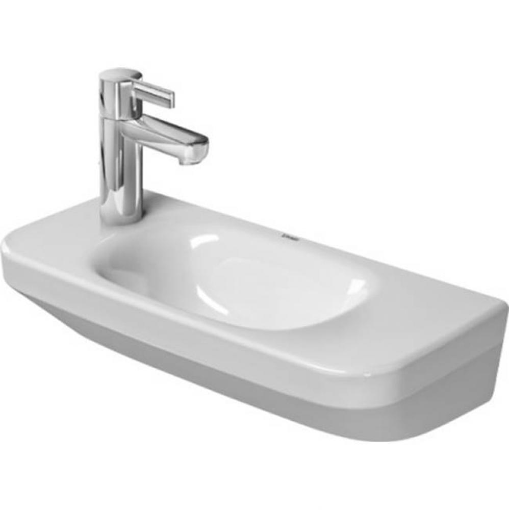 Handrinse basin 50 cm DuraStyle white, w/o OF, w.TP, w/o