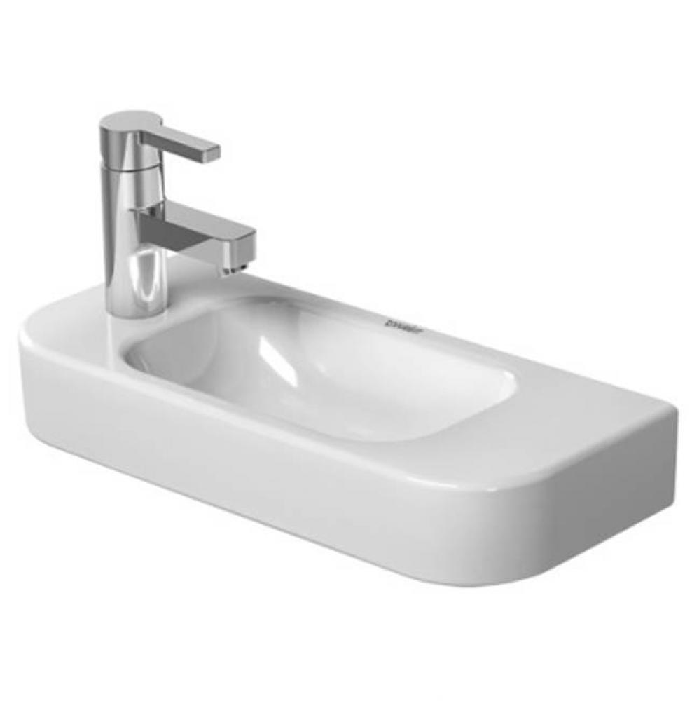 Handrinse basin 50 cm Happy D.2 white, w/o OF, w.TP,w/o