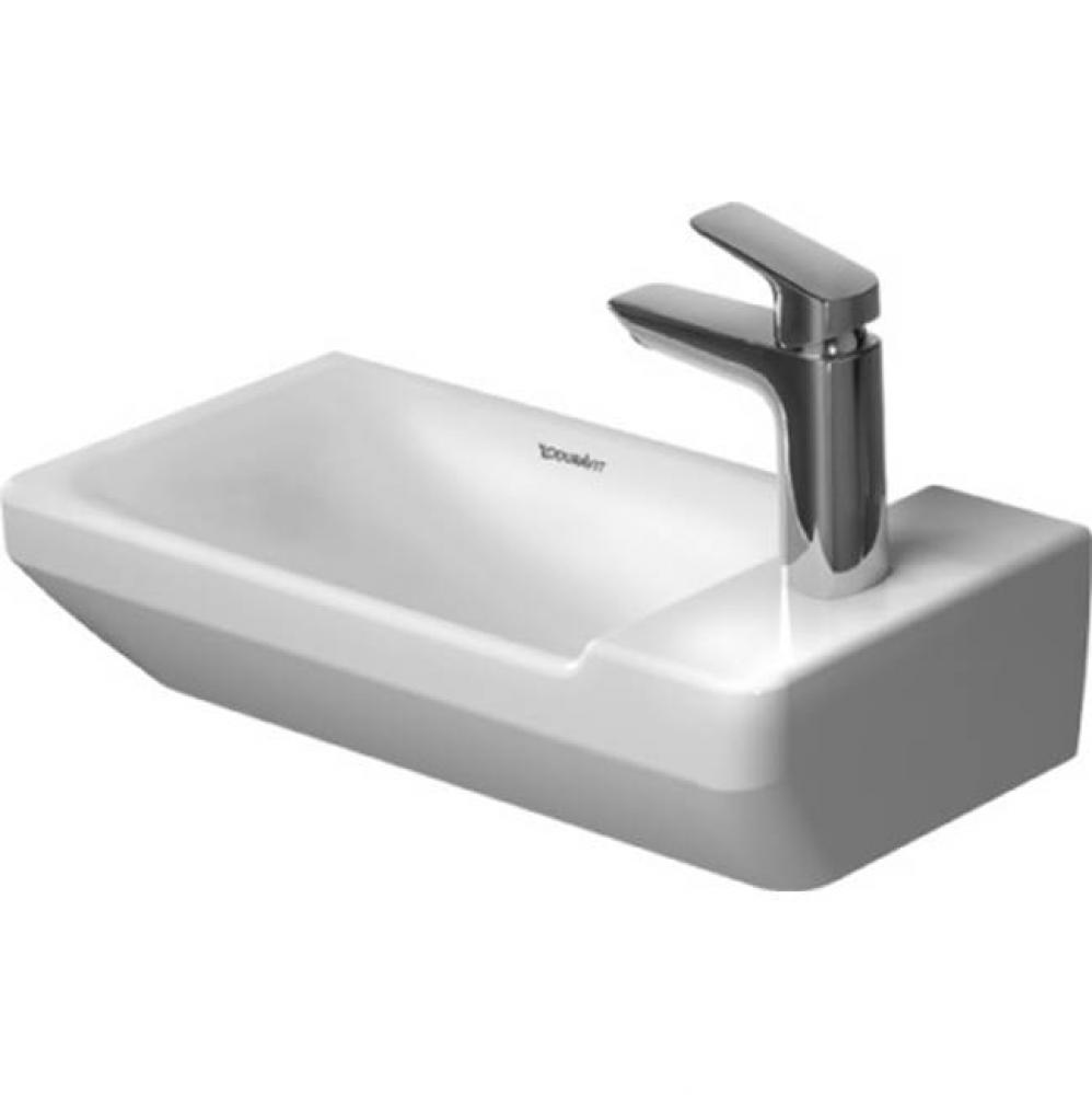 Handrinse basin 500mm P3 Comforts white, w/o OF, w.TP, w/o