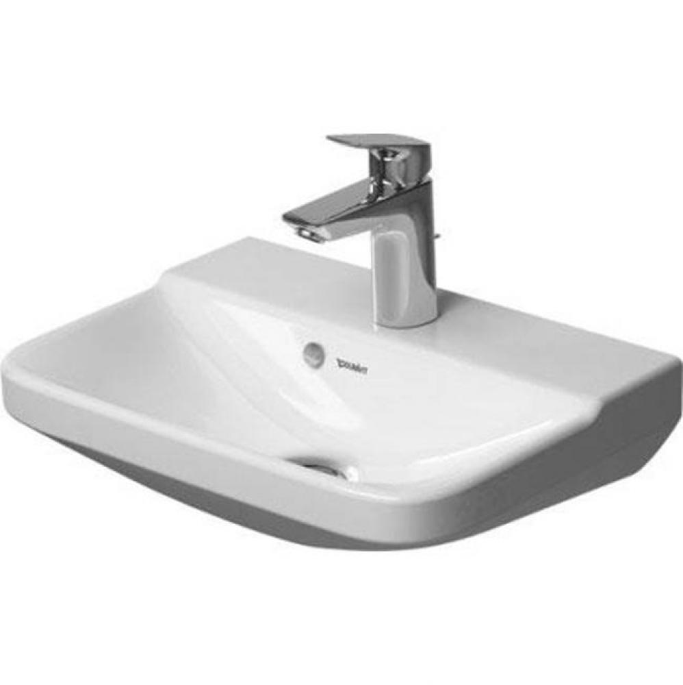 Duravit P3 Comforts Hand Rinse Bathroom Sink  White WonderGliss