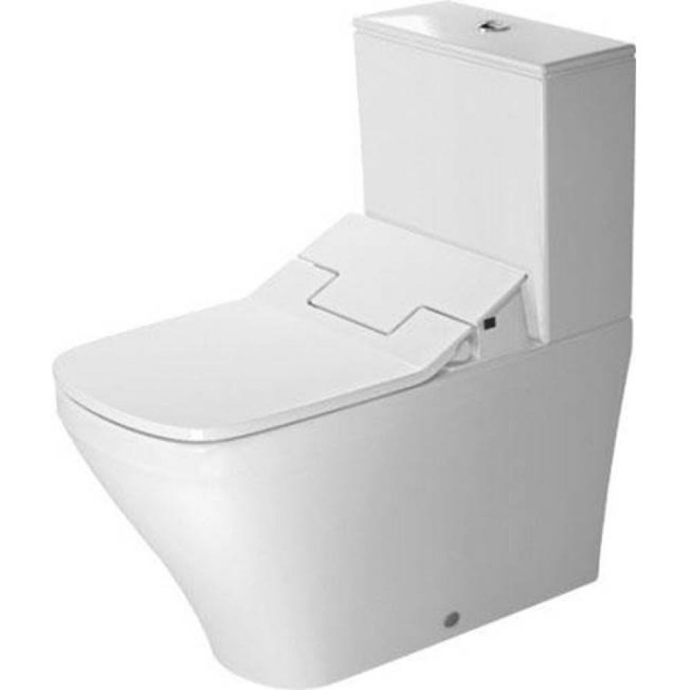 Duravit DuraStyle Floorstanding Toilet Bowl for Shower-Toilet Seat White with WonderGliss